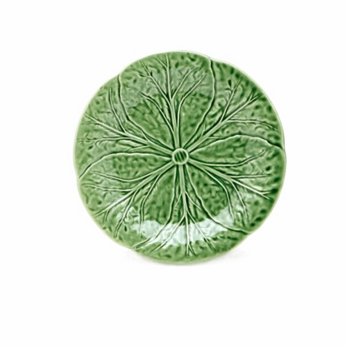 Van Verre - Cabbage Dessert Plate - Green