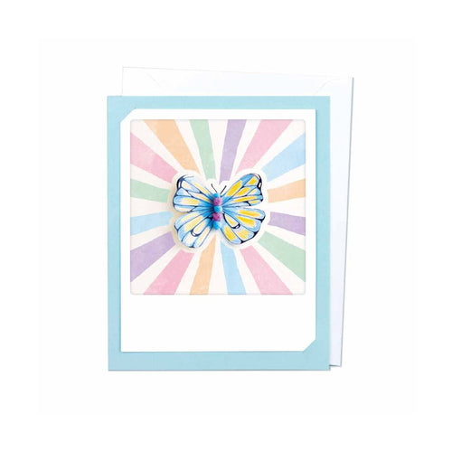Pickmotion Photo-Card - Colourful Butterfly