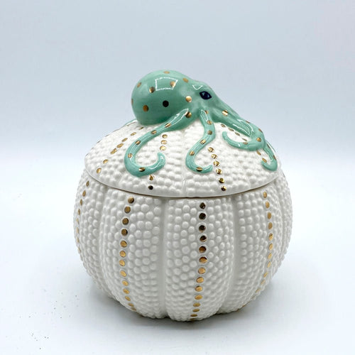 Disaster Designs Pot - Coral Octopus Pot