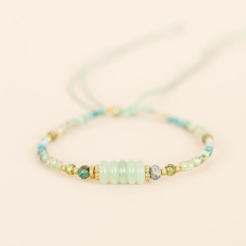 My Heritage Bracelet - Mixed Gemstones with Oval Beads