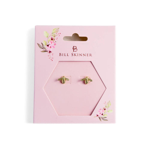 Bill Skinner Little Treasures - Bee Studs - Gold