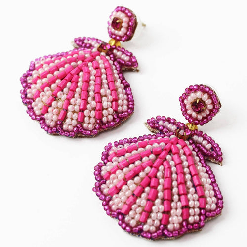 My Doris Earrings - Pink Shell