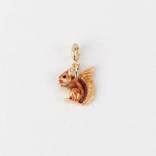 Fable Jewellery - Enamel Squirrel Charm