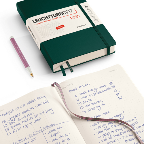 Leuchtturm1917 2026 Diary - Daily Planner A5 Dotted