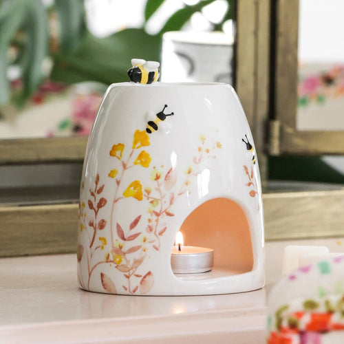 Lisa Angel Wax Burner - Ceramic Floral