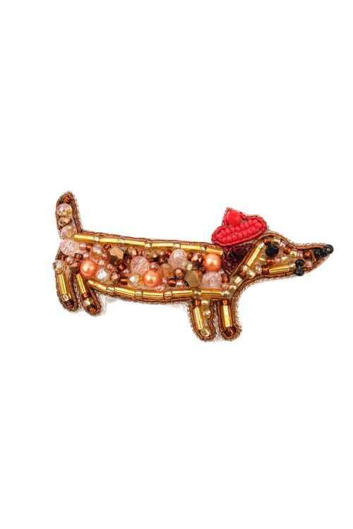 My Doris Brooch - Sausage Dog