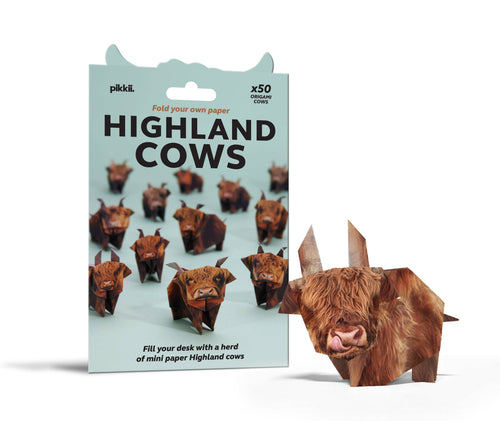 Pikkii - Paper Highland Cows