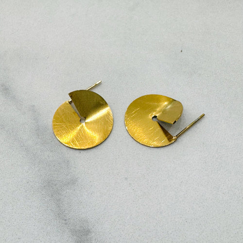 Cassette Barcelona Earrings - Vinyl Cut Stainless Steel