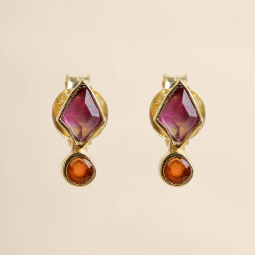 Muja Juma Earrings - Guarani Kite Studs