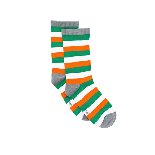 Polly & Andy Bamboo Socks - Ireland Stripe