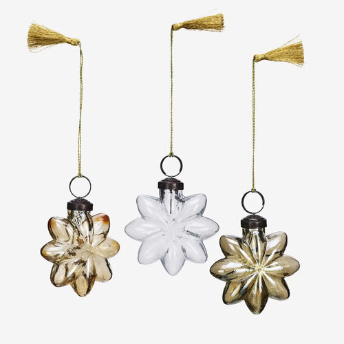 Madam Stoltz Christmas - Glass Star