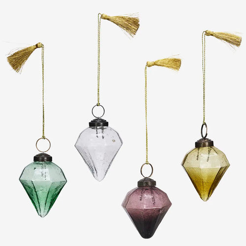 Madam Stoltz Christmas - Recycled Glass Ornament