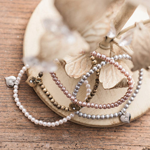 Lovett Bracelet - Tiny Pearl