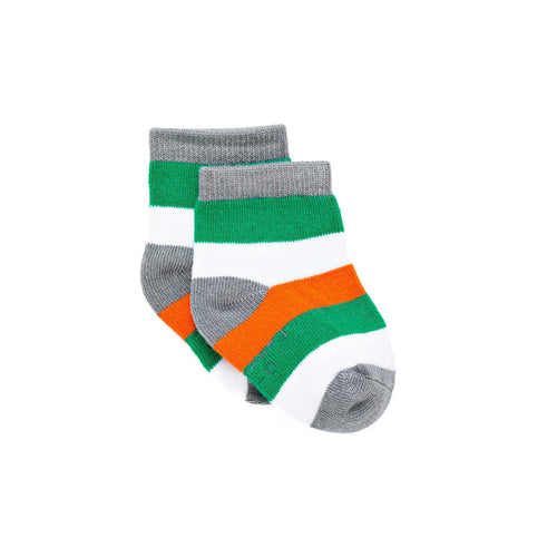 Polly & Andy Bamboo Childrens Socks - Ireland Stripe