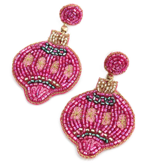 My Doris Earrings - Christmas Baubles