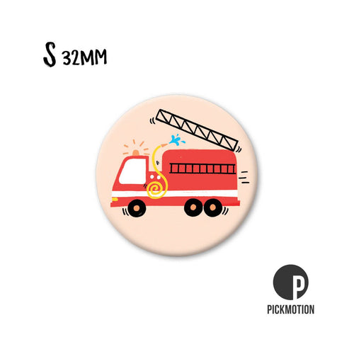 Pickmotion Magnet Small - Fire Truck