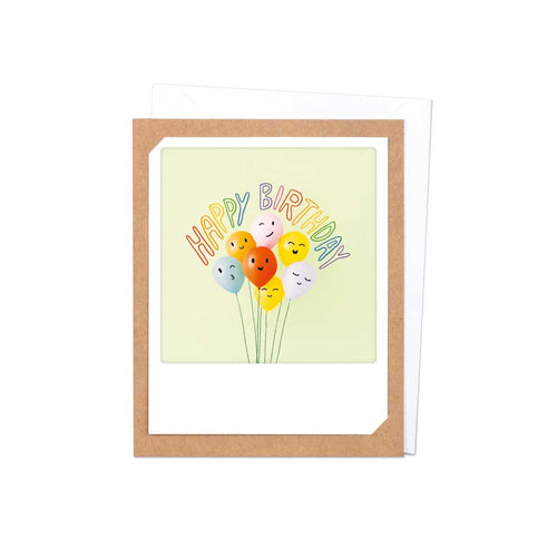 Pickmotion Photo-Card - Happy Birthday Balloons