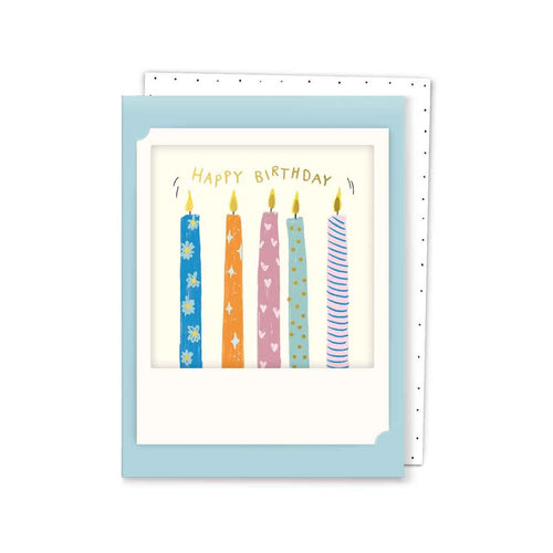 Pickmotion Mini-Card - Happy Birthday Candles