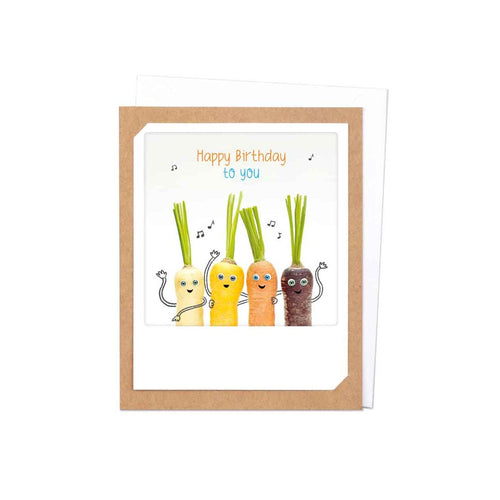 Pickmotion Photo-Card - Happy Birthday Carrots