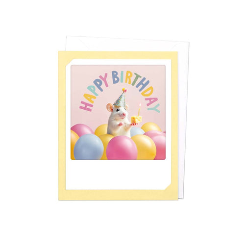 Pickmotion Photo-Card - Happy Birthday Mouse