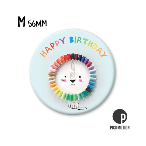 Pickmotion Magnet Medium - Happy Birthday Lion