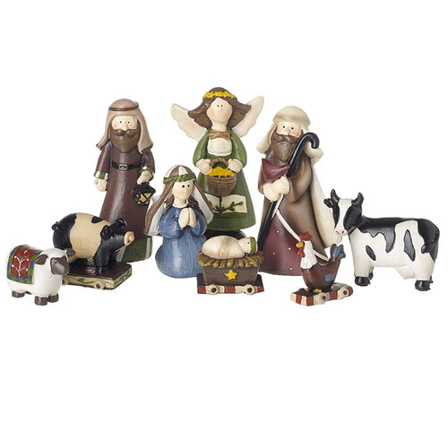 Heaven Sends Christmas - Nativity Scene
