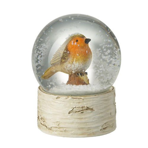 Heaven Sends Christmas - Snow Globe Robin