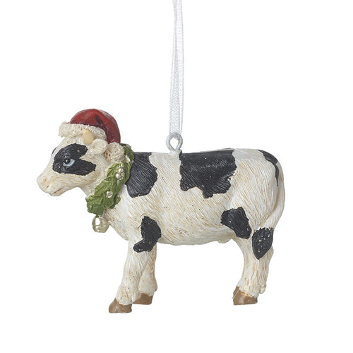 Heaven Sends Christmas Bauble - Cow