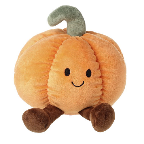 Heaven Sends Halloween - Pumpkin Fabric Doorstop