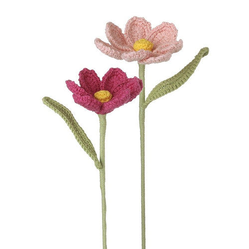 Heaven Sends - Crochet Flower Pink Anemone