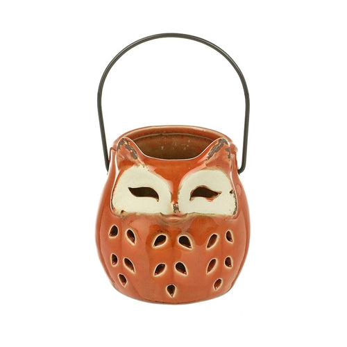 Heaven Sends Halloween - Ceramic Fox Jar