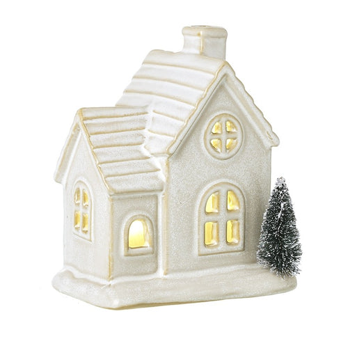 Heaven Sends Christmas Decoration - Ceramic LED House