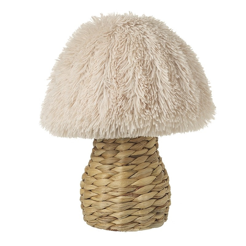 Heaven Sends Halloween - Fabric & Rattan Mushroom