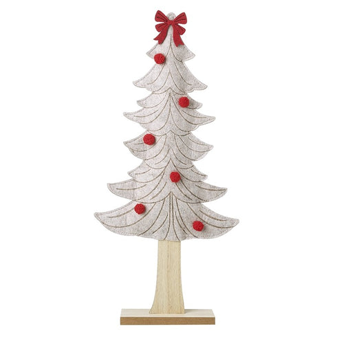 Heaven Sends Christmas - Tree White Felt