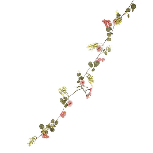 Heaven Sends - Pink Flower Garland