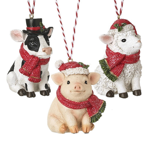 Heaven Sends Christmas Bauble - Farm Animal