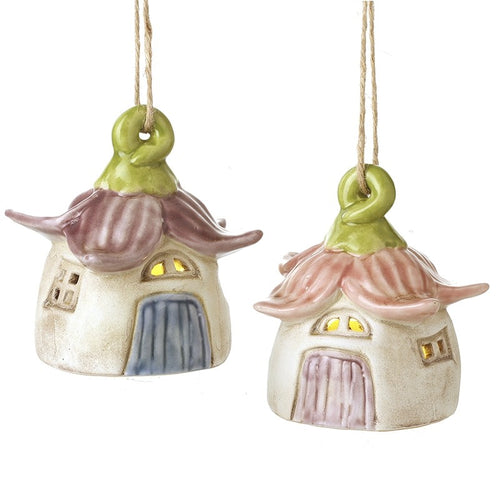 Heaven Sends - Ceramic Blossom LED Houses