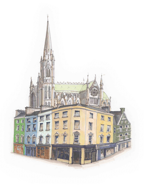 CorkIDoodleDo - St Colman's Cathedral & Casement Square, Cobh