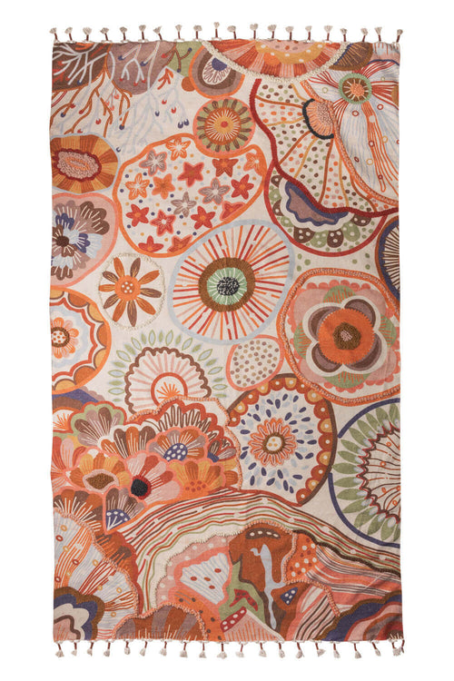Tranquillo Homeware - Rug Botanic XL Twist Orange