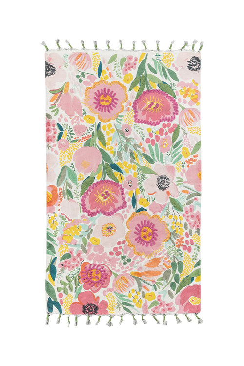 Tranquillo Homeware - Rug Botanic Twist Bright Colours