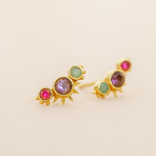 Muja Juma Earrings - Pyxis Studs