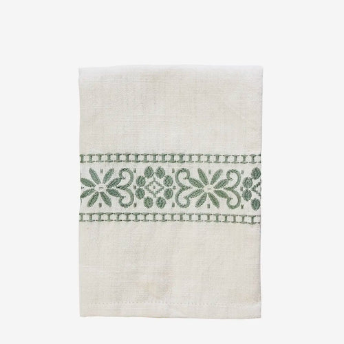 Madam Stoltz Kitchen - Tea Towel - Embroidered