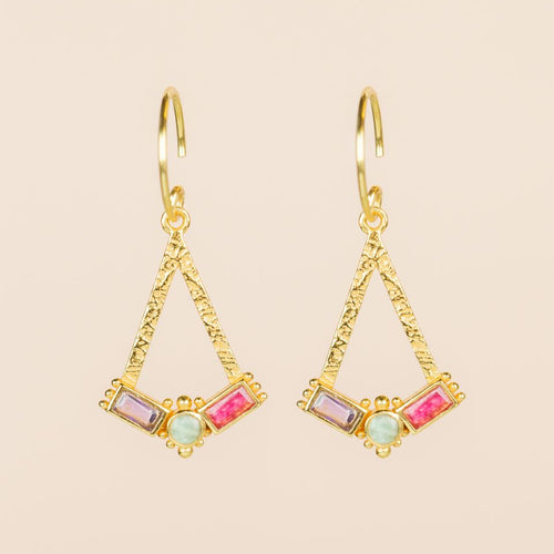Muja Juma Earrings - Hanging Mouna