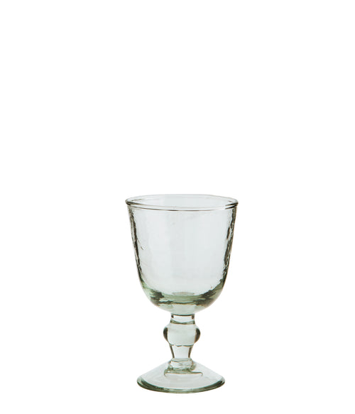 Madam Stoltz Glass - Hammered Wine Glass