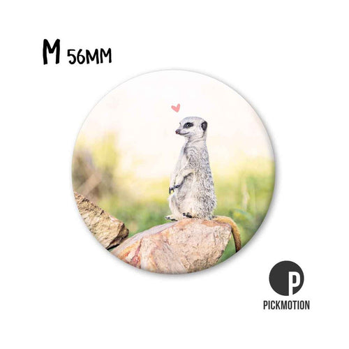 Pickmotion Magnet Medium - Meerkat Heart