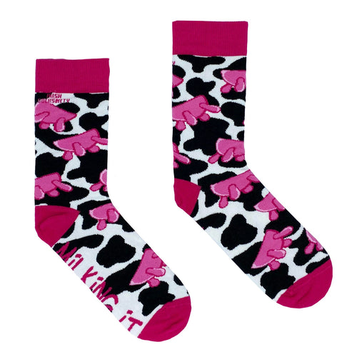 Irish Socksciety Socks - Milking It