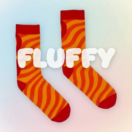 Irish Socksciety Socks - Fluffy Move Gluaiseacht