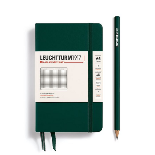 Leuchtturm1917 - A6 Notebook - Hardcover Squared