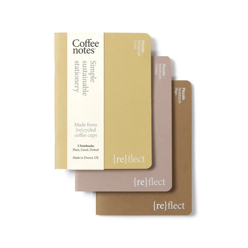 Coffeenotes - Stitched A6 Notebooks - Nut