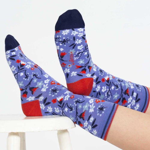 Thought Ladies Socks - Bamboo Ditsy Floral